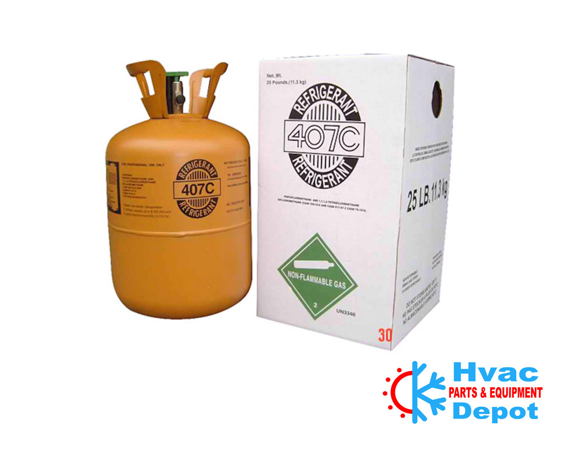 R407C - 25lb - Refrigerant 25lb Cylinder