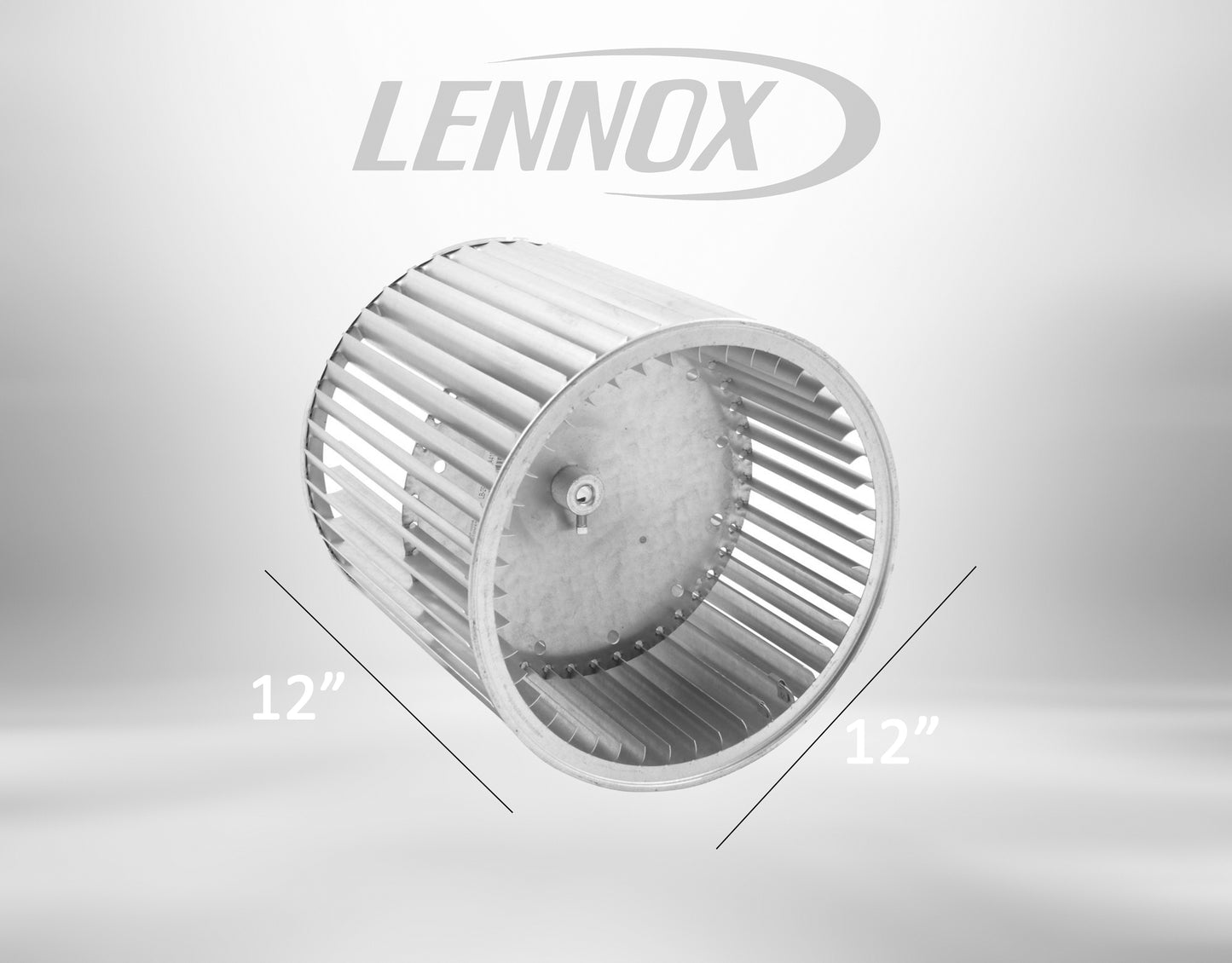 Lennox LB-29333BBC, Direct Drive Blower Wheel Replacement, 12 x 12 x 1/2 Inch