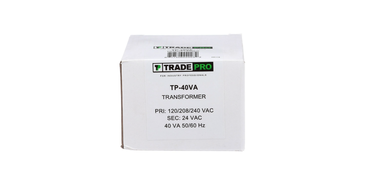 Transformer TP XMFR 120/208/240 40VA