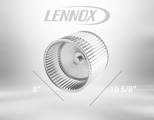 Lennox LB-29333BJ, Direct Drive Blower Wheel, 10-5/8 x 8 x 1/2 Inch