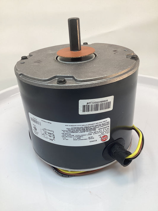 Nidec Motor 5KCP39HGZ037S 1/5 hp 825 RPM 1-Speed 208-230V; 5.6" Condenser Motor Nidec