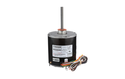 Condenser Motor, 1075 RPM, 230 Volt, 1/2 - 1/5 Horsepower High Temperature
