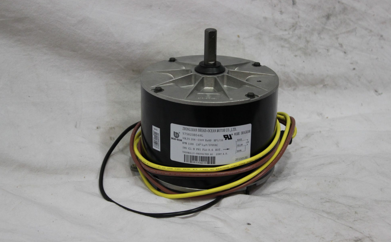 Factory Authorized Parts™ - HB33GQ230 Condenser Fan Motor 1/10 HP Item: HB33GQ230 MFR: HB33GQ230