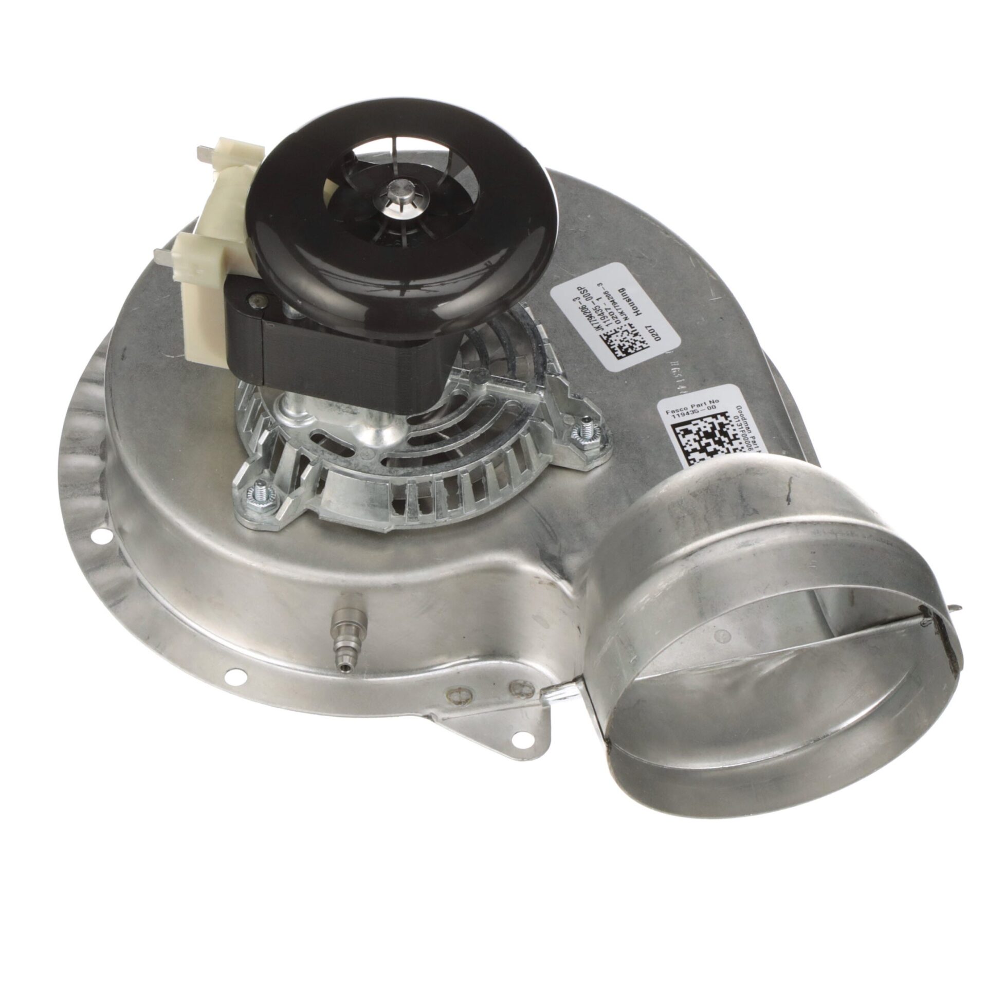 Induced Draft Motor, 115 V, 3 Ph, 60 Hz, Class B, 1.4 A