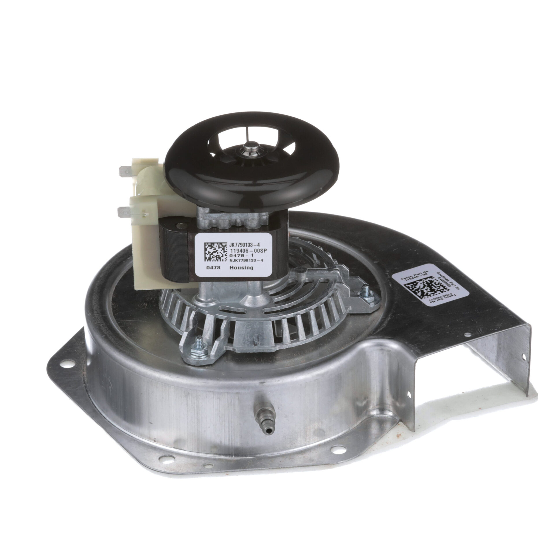 Induced Draft Motor, 115 V, 3 Ph, 60 Hz, Class B, 1.2 A